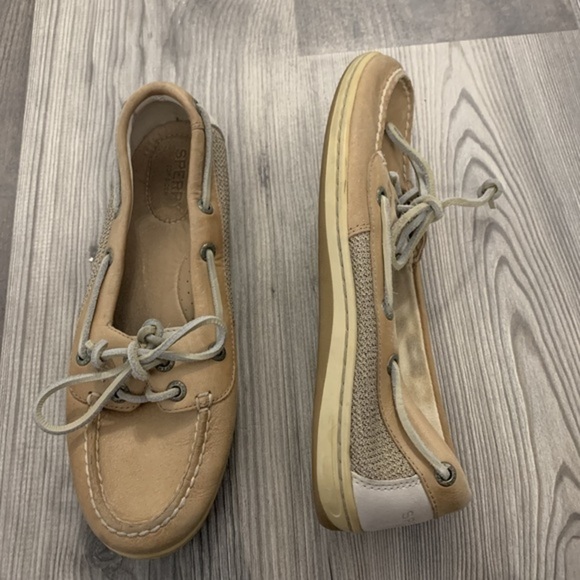 Sperry Shoes - Sperry Angelfish Leather Boat Shoes Women’s Size 7